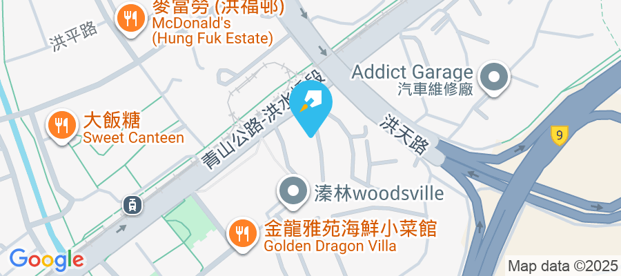 青山公路洪水橋段512及516號